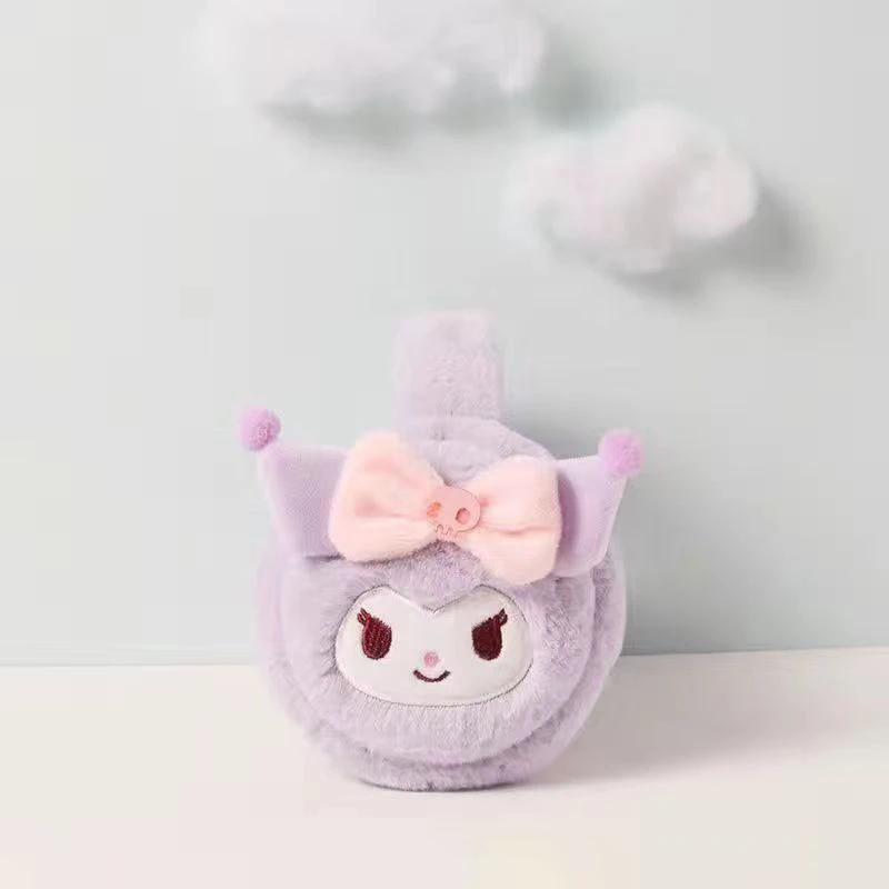 1 шт. Sanrio Kuromi My Melody аниме наушники красота Kawaii мультфильм уличная защита от ветра