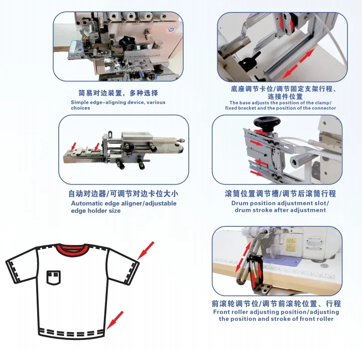 RONMACK RM-307 Автоматическое самовыравнивающееся устройство с круглым воротником