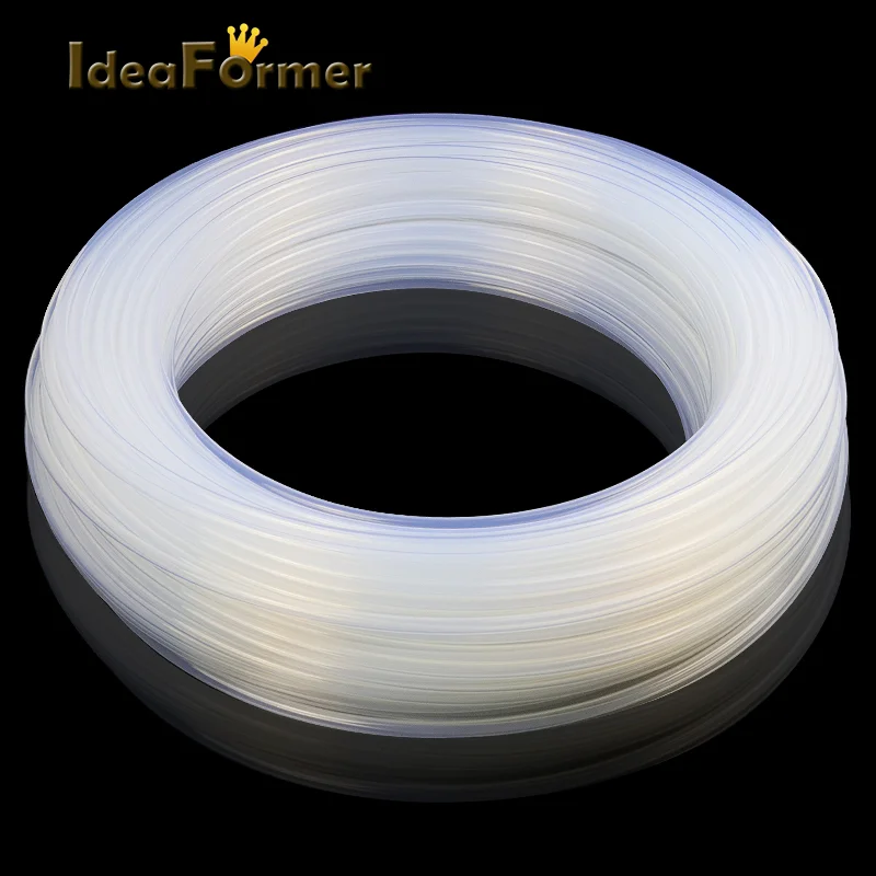 

3D Printer 2*4mm Clear PFA PTFE Tube Teflonto PiPe J-head Hotend RepRap Rostock Bowden Extruder for E3d V5/V6 1.75MM Filament