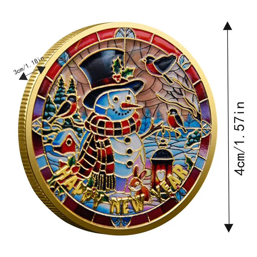 

Коллекционная монета Рождественский Снеговик