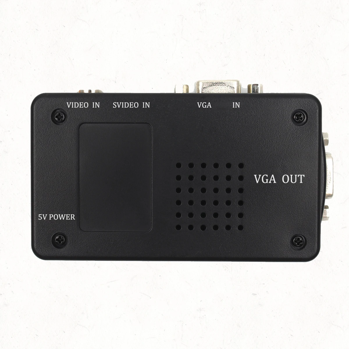 Адаптер RCA-VGA преобразователь композитного витамина AV S-Video RCA VGA с гнездом