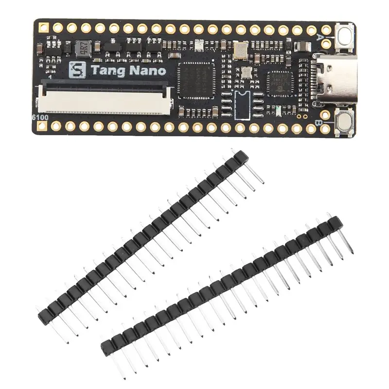 Фото 1 шт. Минималистичная плата разработки FPGA Tang Nano с прямым подключением к макетной плате - B12B №3