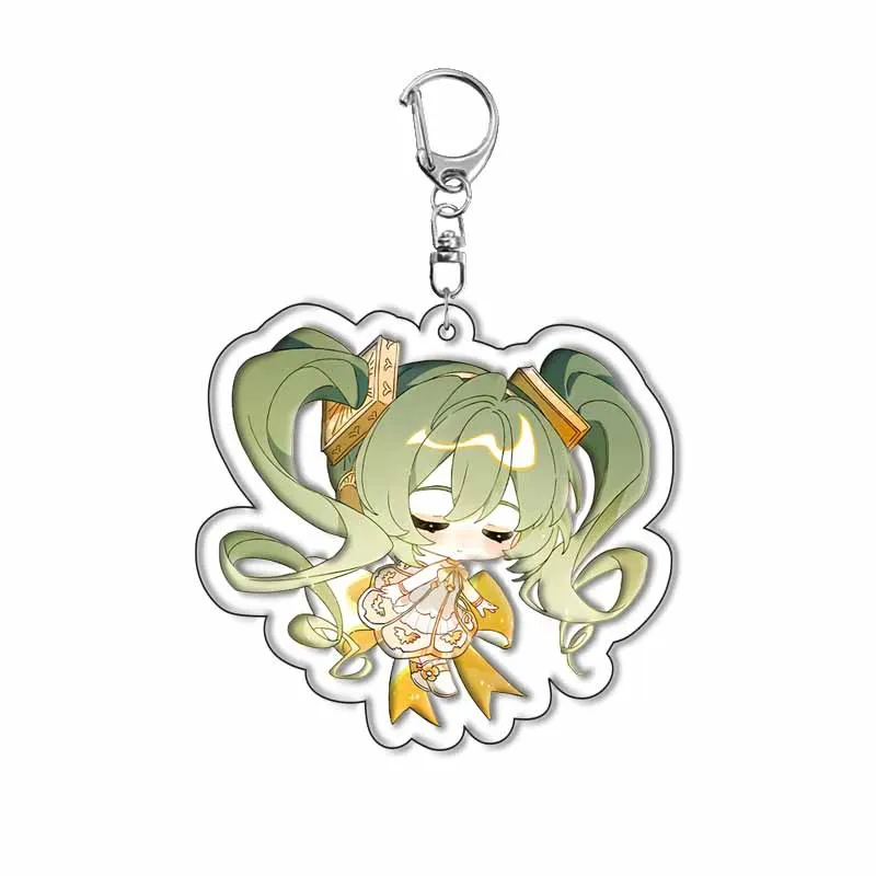 HATSUNE MIKU акриловый брелок принцессы 55 мм аниме мультфильм брелок для ключей виртуальный идол подарок (art.: 3920cf03de5ef) - 3920cf03de5ef
