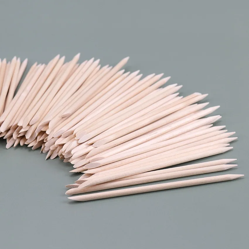 100 деревянный толкатель для кутикулы удалитель дизайн ногтей палочки из