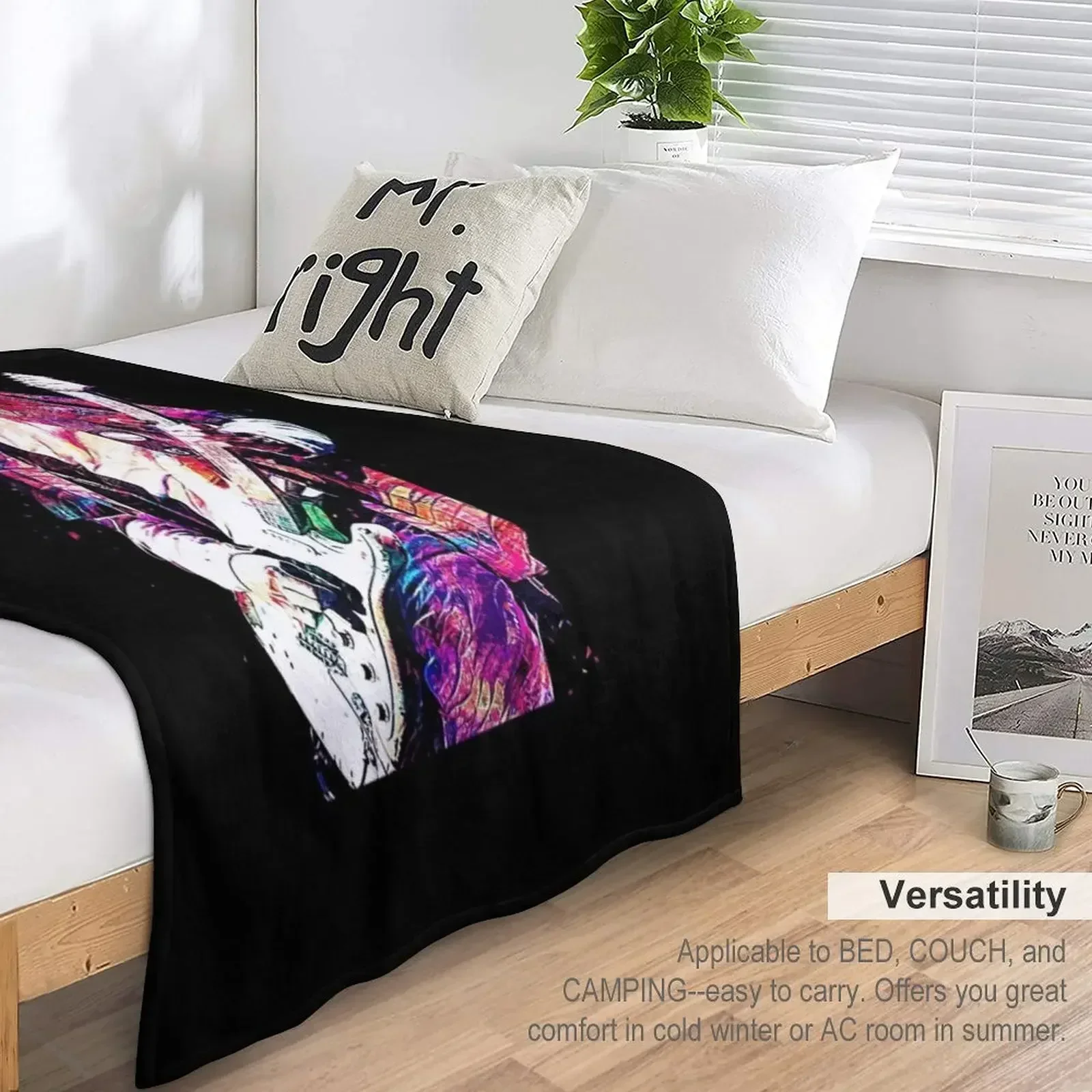 John The Red Hot Guitar Пледы Одеяла для волос