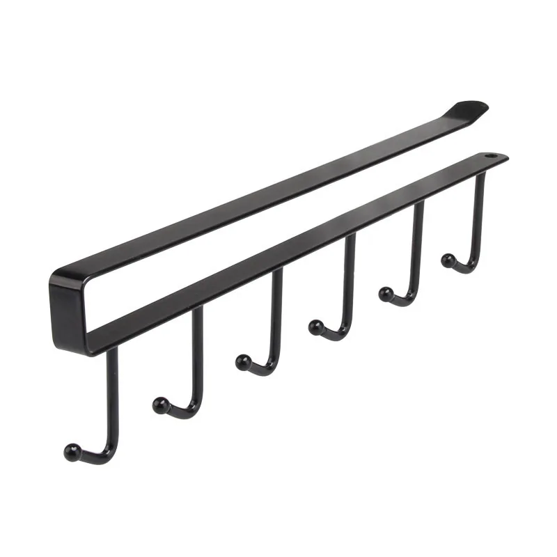 

Simple Kitchen Hook Hanger No Punching Hanger Kitchen Hook Multi-functional Hanger Ein Haken Cabinet Supplies