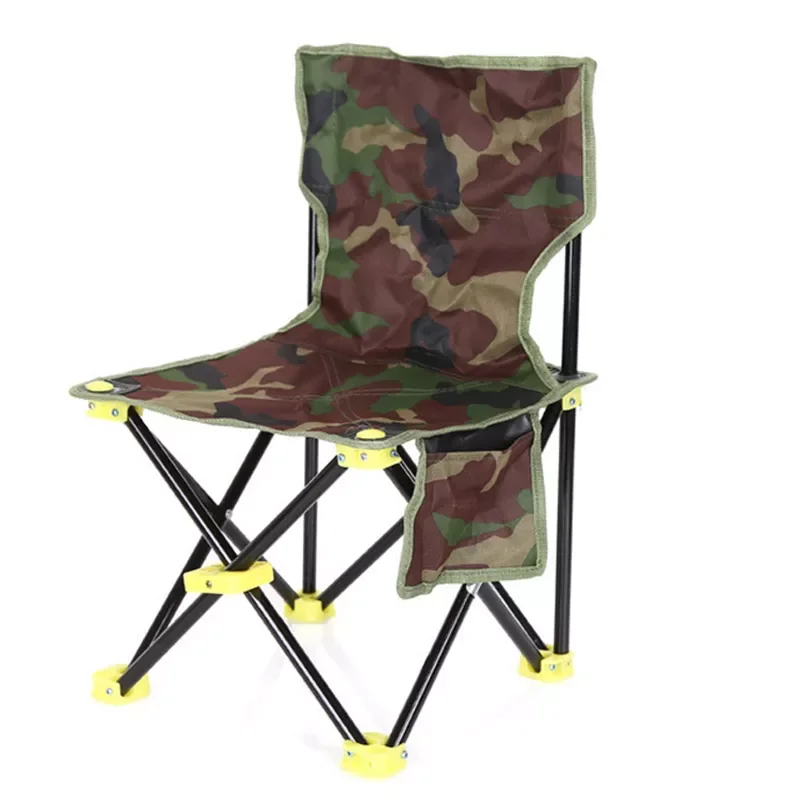

33*53cm Fishing Chair Multifunctional Foldable Portable Camp Chair with Backrest for Outdoor Picnic Barbecue Fishing Home Party