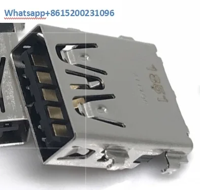10 шт. USB 3 0 гнездовая розетка с плоским ртом обратная монтажная плата тонущая типа