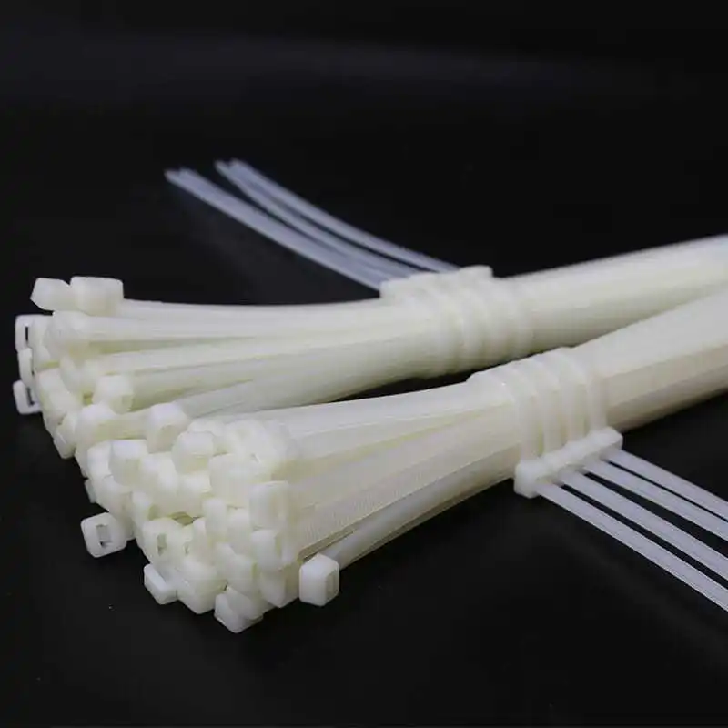 Нейлоновые стяжки на молнии ремни промышленного класса белая черная прочная