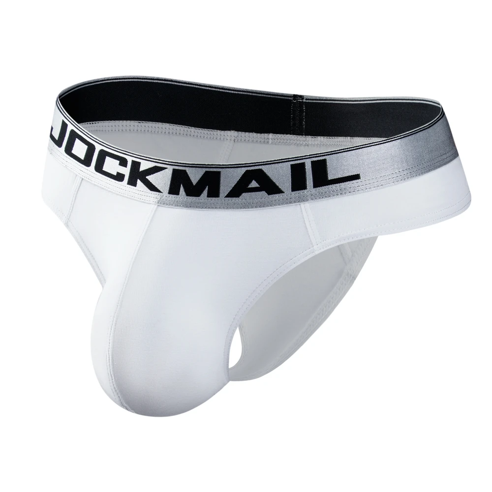 Трусики-стринги Jockmail из ледяного шелка мужское нижнее белье для геев бикини