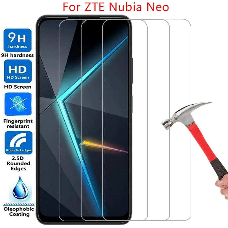 Чехол для телефона zte nubia neo 5g защита экрана закаленное стекло на nubianeo neo5g задняя
