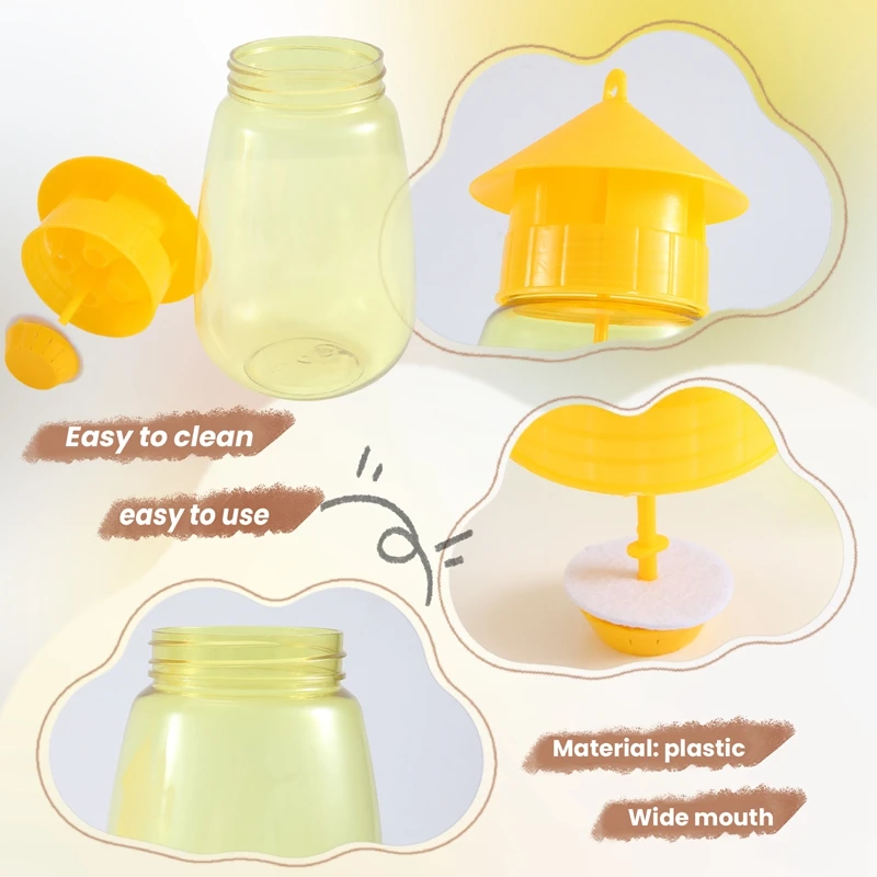 Многоразовые ловушки для мух фруктов ловушка улицы