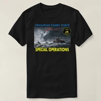 ukrainian farmer forces tractor pulling warship special operations t shirt short sleeve 100 cotton casual t shirt loose top