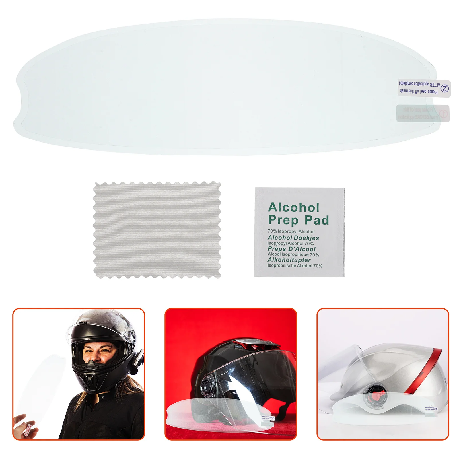 

Козырек для мотоцикла, противотуманная пленка, универсальный непромокаемый, устойчивый к ультрафиолетовому излучению щиток, вставка, козырек для футбола