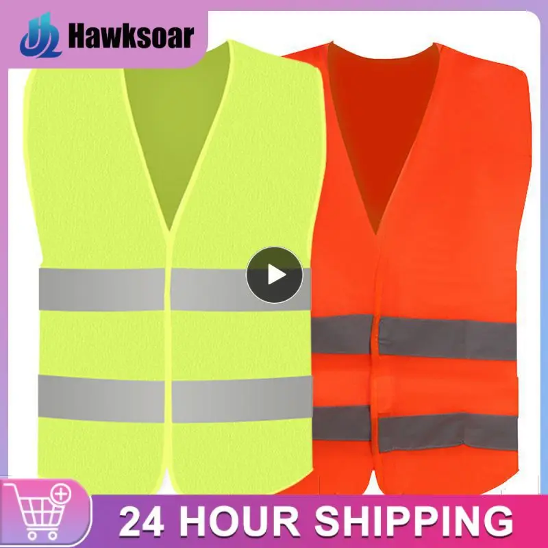 

3/5/10PCS High Visibility Car Reflective Safety Ves Strip Vest Reflective Strip Vest Car Emergency Reflective Vest