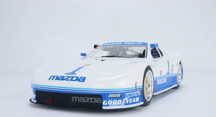 

TSM 1:18 Mazda RX-7 GTO Winner 1990 IMSA Limited Edition Resin Metal Static Car Model Toy Gift