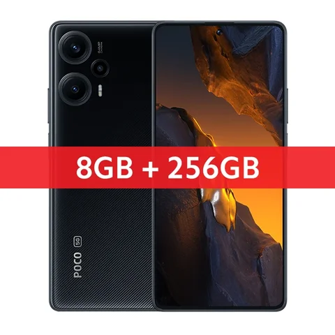 [Всемирно известная] POCO F5 5G Snapdragon 7 + Gen 2 Octa Core 120Hz AMOLED DotDisplay 64MP Тройная камера с OIS 67W NFC