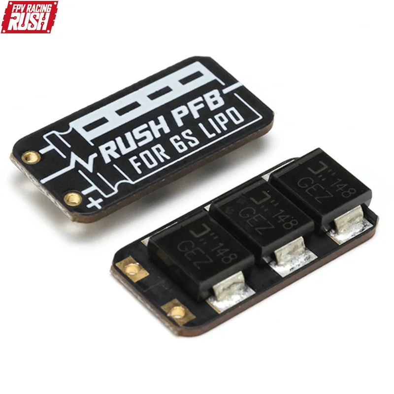 RUSHFPV RUSH PFB LITE плата фильтра мощности с 35 в 470 мкФ электрической емкостью для 6S LIPO FPV бесщеточные ESC стеки DIY части