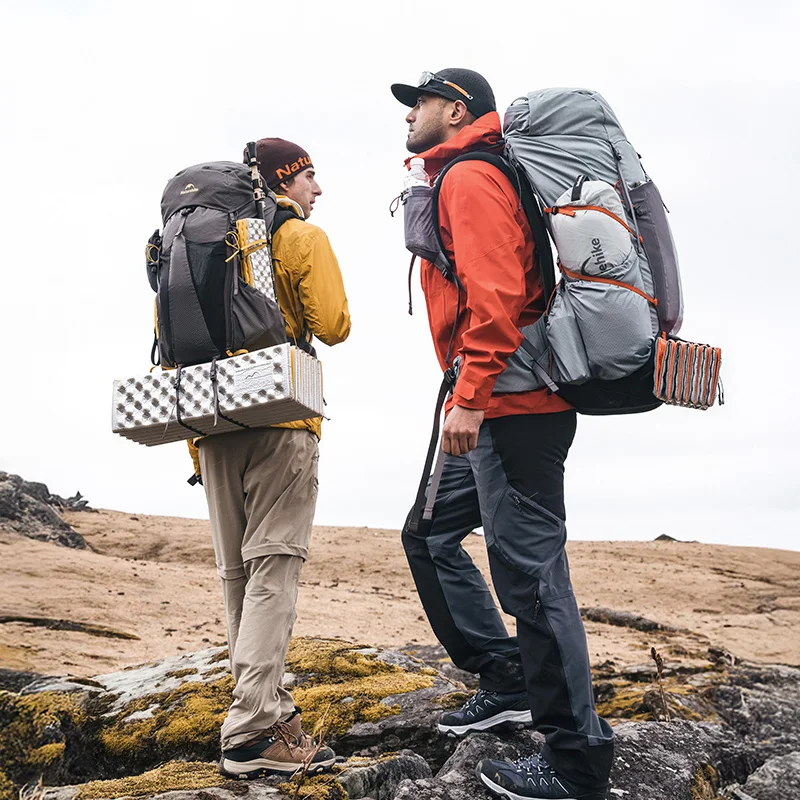 Фото Рюкзак Naturehike Airflow для походов 35 л/65 л, большой вместимости, для активного отдыха, дышащий, сверхпрочный, для альпинизма №3