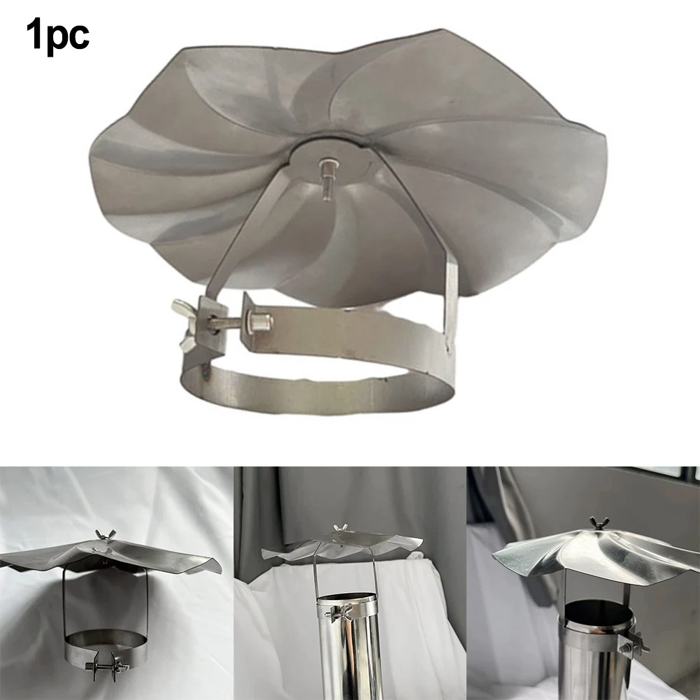 

Wood Stove Chimney Pot Roof Stainless Steel Pipe Rain CapCover Fireplaces Metal Rain Cap Smokeware Roof Cowl Pot Roof
