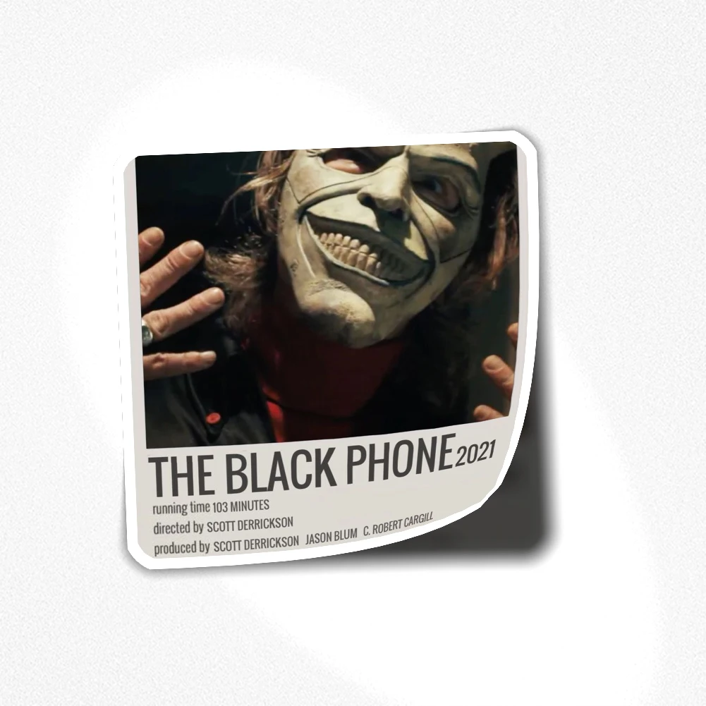 

HORROR MOVIES STICKER 113 Sticker for Laptop Decor Bedroom Car Cute Cartoon Art Fashionable Public Suitcase