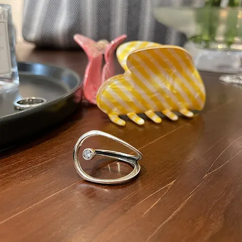 QMCOCO Серебряные кольца  для женщин