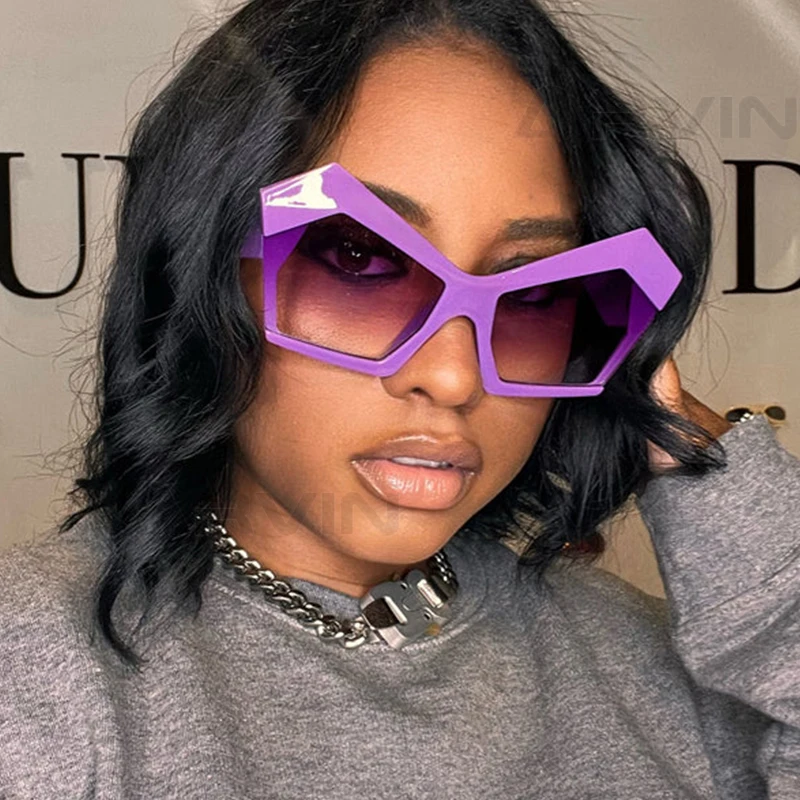 Солнцезащитные очки кошачий глаз для мужчин и женщин винтажные зеркальные