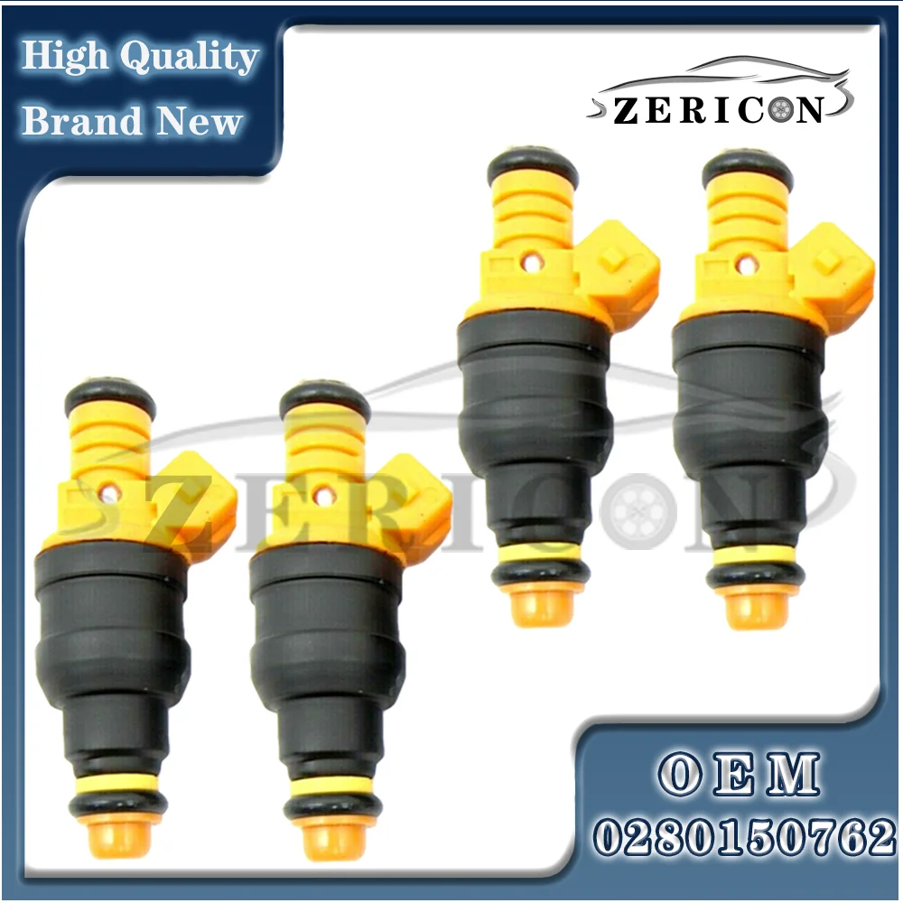 

4 шт., 0280150762 новые Топливные форсунки для Peugeot 405, 505, Volvo 240, 244, 245, 740, 780, 940 л, л, л
