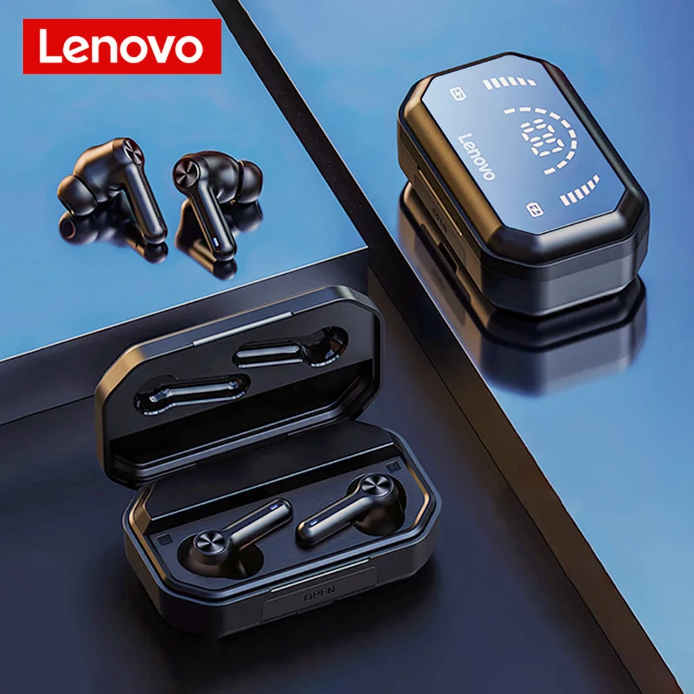 

New Lenovo LP3 PRO TWS Bluetooth 5.0 Headphone 1200mAh Large Capacity Battery Wireless Earphone HIFI Music Headset with Display