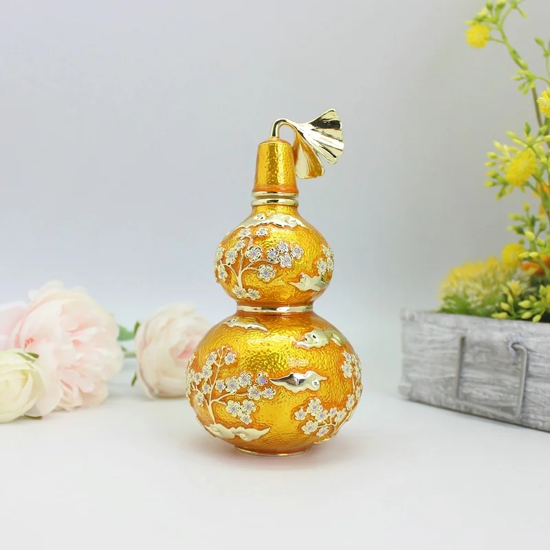 Фото SHINNYGIFTS оловянная эмаль Wu Louis домашняя декоративная металлическая фигурка фэншуй подарки на Новый год №3