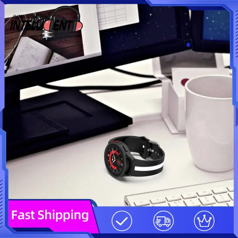 

For Samsung Galaxy Watch 5 Wristband Watchband Silicone Band Smart Watch Wristband Two-color Watchband Wristband Silicone