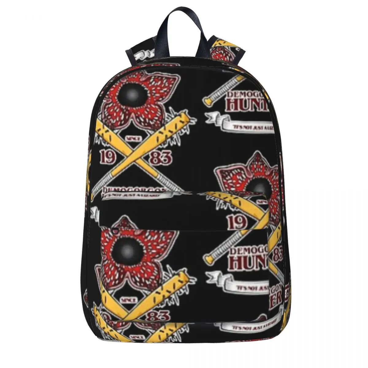 

STRANGER THINGS 3 DEMOGORGON HUNTER Backpack Boys Girls Bookbag Students School Bag Kids Rucksack Laptop Rucksack Shoulder Bag
