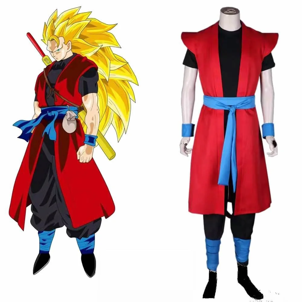 Фото Костюм для косплея Dragon Ball Super Saiyan Son Gohan Super Goku, костюм для взрослых, униформа для Хэллоуина, наряд для женщин и мужчин №1