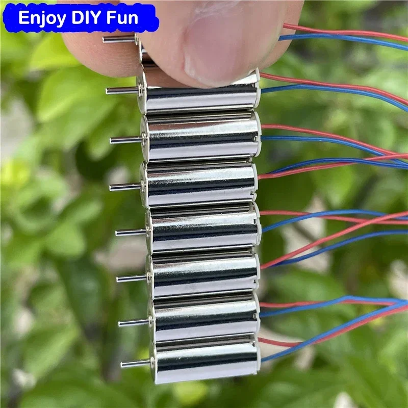1PCS DC 3V-3.7V Coreless Motor 0408 412 610 612 614 617 720 816 820 8520 1020 High Speed Strong Magnetic RC Drone Quadcopter