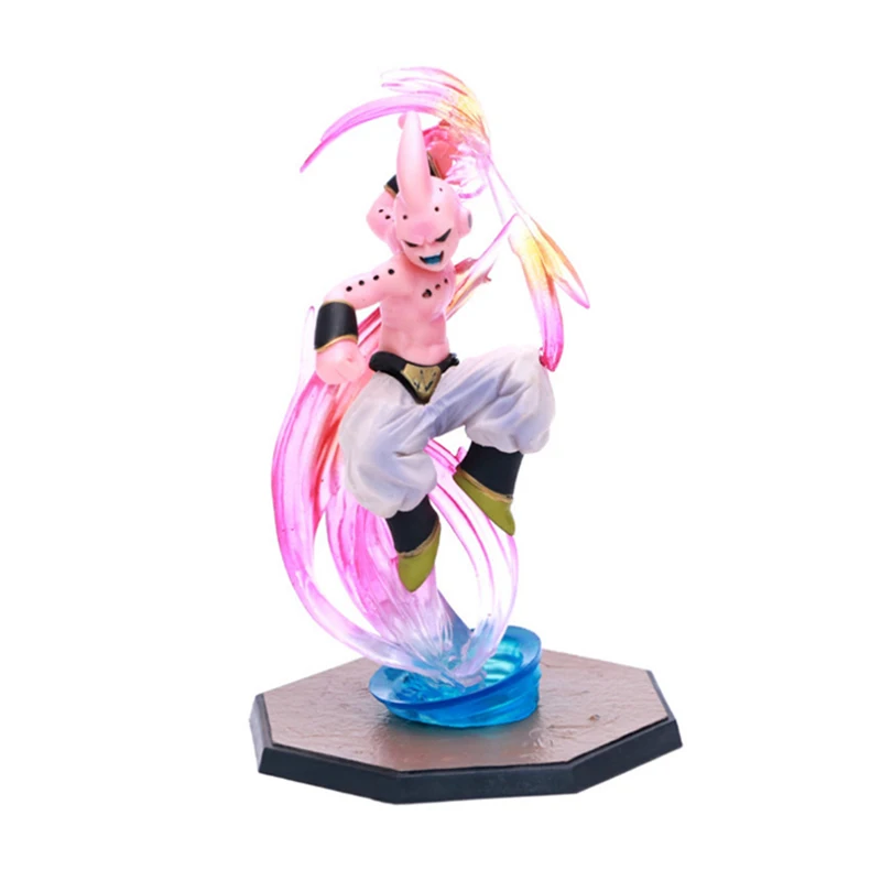 

16cm Bandai Anime Dragon Ball Z Figures Majin Buu Kawaii Action Figure PVC Statue Model Doll Collection Ornaments Toys Kids Gift