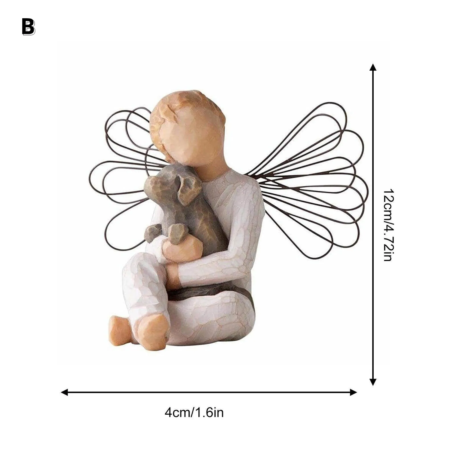 

Ангел комфорта из ивового дерева