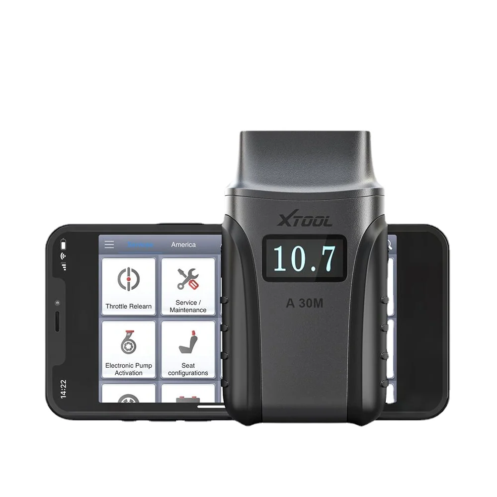 

Диагностический сканер для XTOOL A30M OBD2, Автомобильный сканер с 21 видами специальных функций, считыватель кодов XTOOL A30M, бесплатное обновление