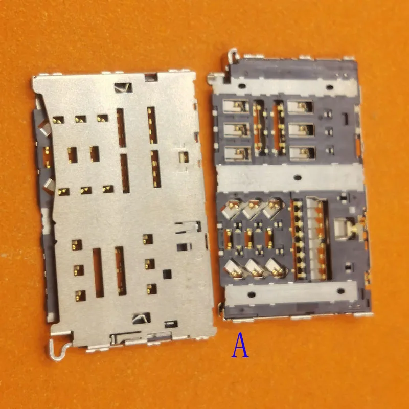2 шт., разъём для чтения SIM-карт LG K12Plus K40 X420 X4 2019 K50 Q60 K12 Max Plus X525 X520