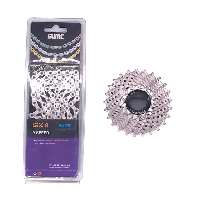 SENSAH воспламенение скорости дорожного велосипеда комплект 2x9s переключатель