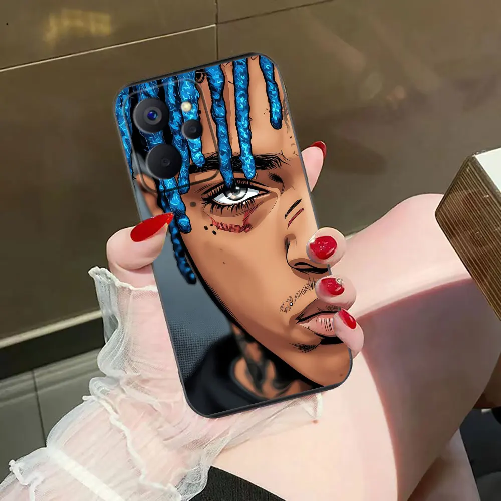 Фото Чехол для телефона Music Rapper X-XxxTentacion для Realme C83 C85 C75 C71 C65 C63 C55 C53 C35 C33 C21 7 6 5 GT NEO 2 NARZO 50 50I №1