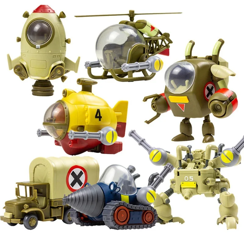 In Stock Xin Shi Model Assembly Metal Slug X 2 Sv-001 Sv001 Slugflyer Nop-03 Landseek T-2b Shoe Action Figure Toys