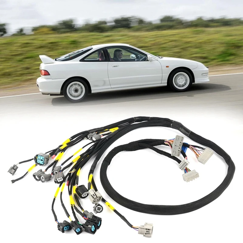 CNCH-0BD1-1 FIC30 Engine Wiring Harness For Honda Civic Integra B16 B18 D16 EK EG EM Tucked OBD2 Budget D & B-Series
