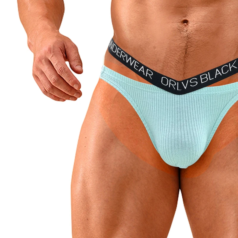 

Мужские трусы брифы из дышащего хлопка, 7 цветов