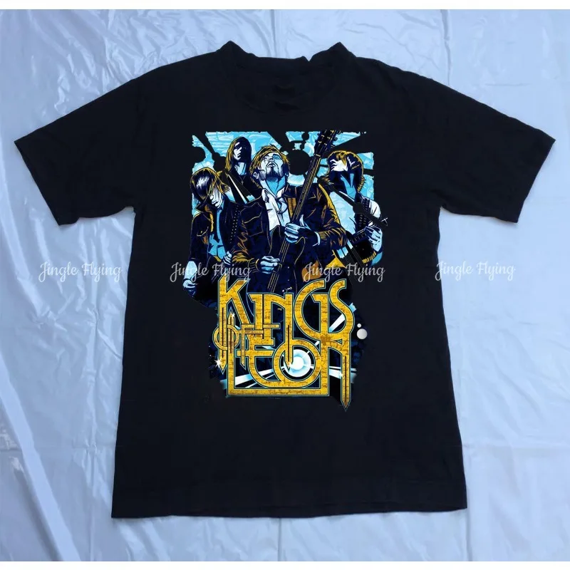 Футболка унисекс Kings Of Leon Rock Band все размеры от S до 5XL