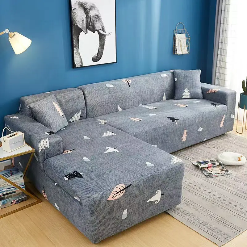 

Эластичный чехол для дивана в гостиную, 1/2/3/4-местный угловой чехол L-образной формы для углового дивана, шезлонг, эластичный чехол для дивана...