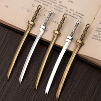 5pcs diy pendants craft accessory silver swords knife bookmark antique swords knife bookmark charms jewelry making