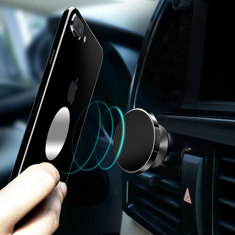 

Air Vent Magnetic Car Phone Holder Strong Adsorption Magnet Smartphone Mobile Stand Cell For iPhone Xiaomi Mi Huawei Samsung