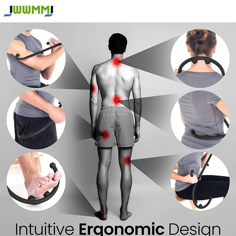 LiBa массажер для спины и шеи инструменты массажа триггерных точек облегчения боли