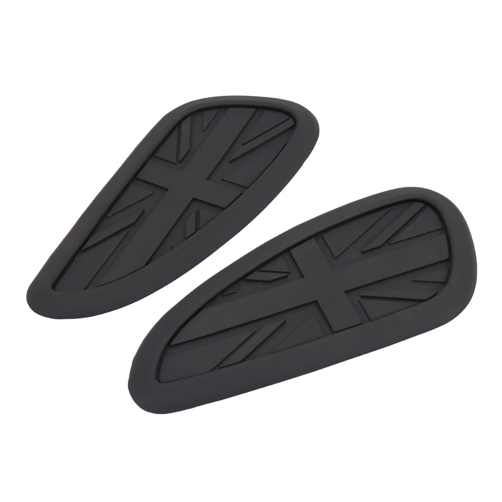 

Универсальные противоскользящие накладки на бак для мотоцикла в стиле ретро, накладки для защиты колена от газа, защитные наклейки для Harley, Honda, Yamaha T120