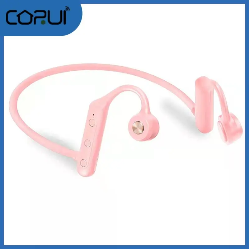 

With Microphone Headset Lightweight Ipx5 Waterproof Bone Conduction Earphone Volume Adjustable For Samsung Xiaomi Sports Earbuds